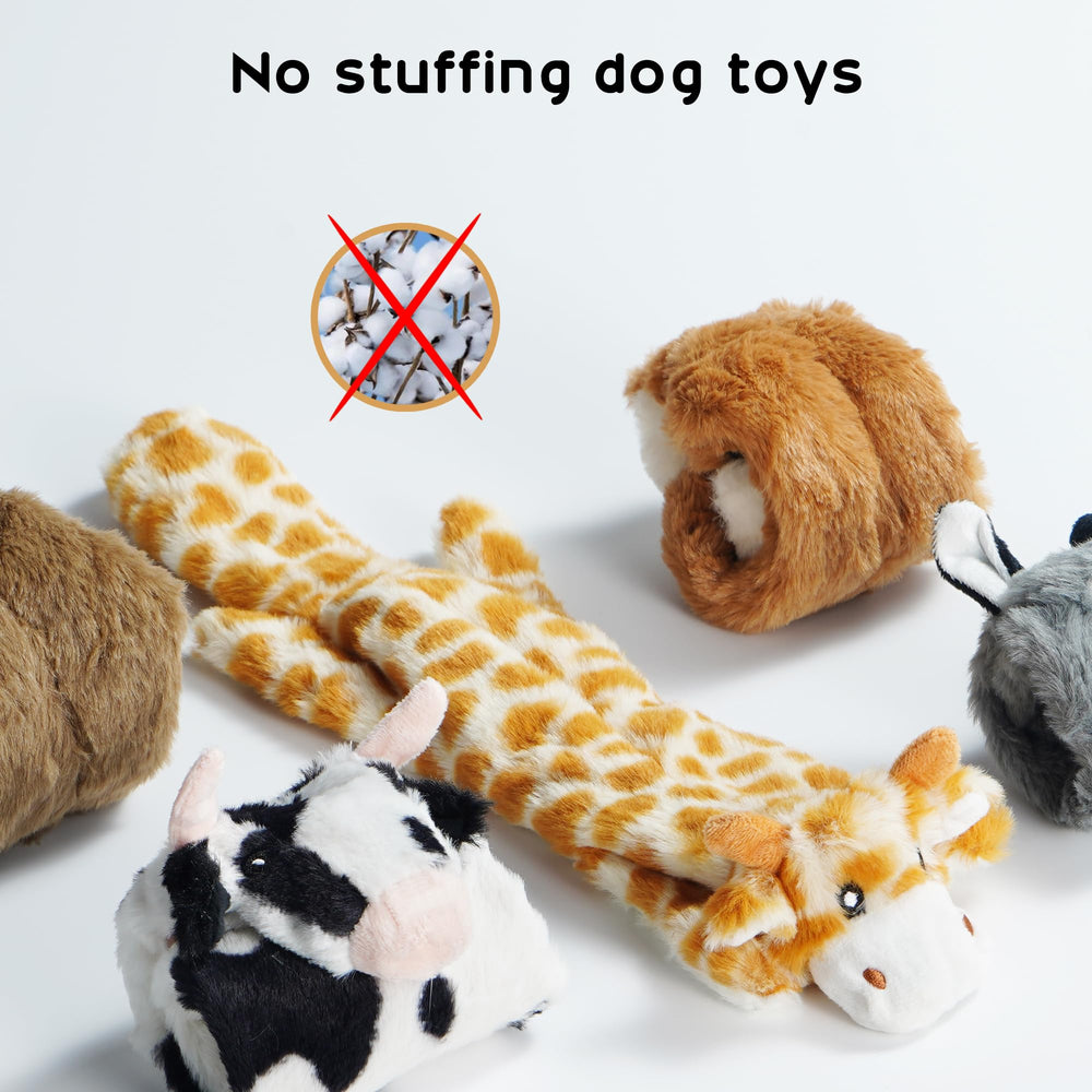 Nocciola dog squeaky toy set short prompts interactive chewing and bonding.