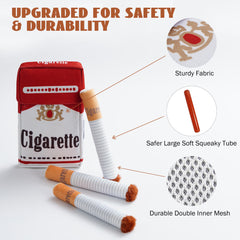 Nocciola dog toy squeaker feature engages dogs during playtime