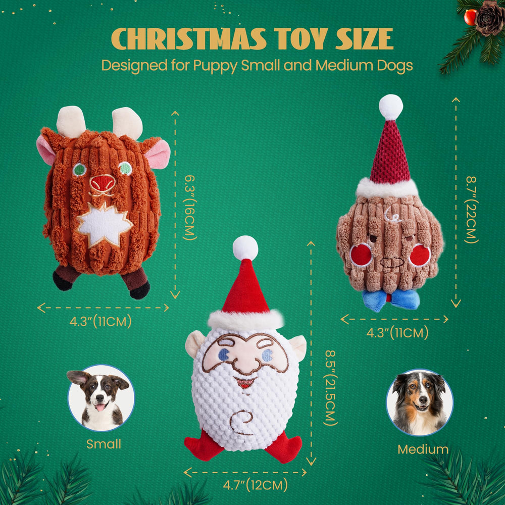 Nocciola squeaky crinkle dog toy image showcasing interactive stimulation for dogs.