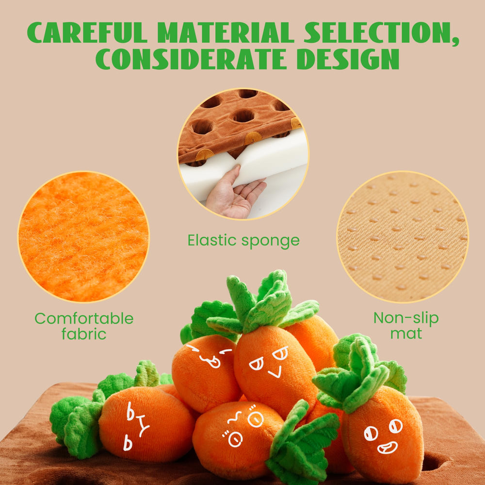 Nocciola dog treat-pocket-toy hides snacks for rewarding exploration