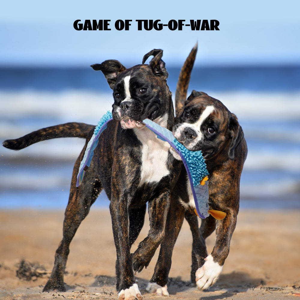 Nocciola EEL easy-clean toy with crinkle texture for long-lasting entertainment.