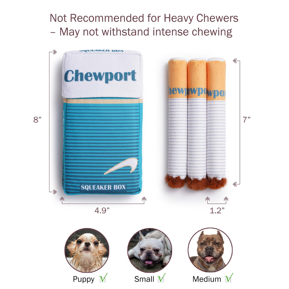 Nocciola lightweight dog toy in use, ideal for supervised play.