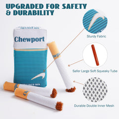 Nocciola small to medium dogs play closeup highlighting lightweight design for gentle sessions.