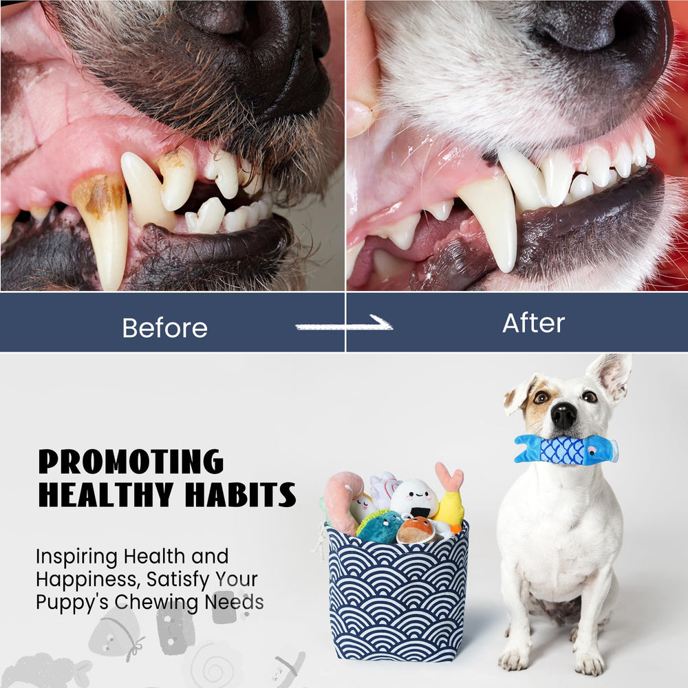 Nocciola sushi dog toy is machine washable fabric.