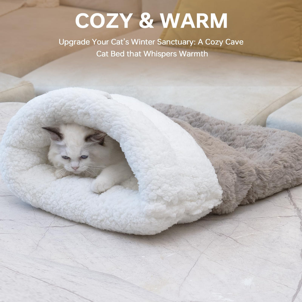 NODARKO Cat Sleeping Bag 21x17-inch size—fits small cats and tiny pets.