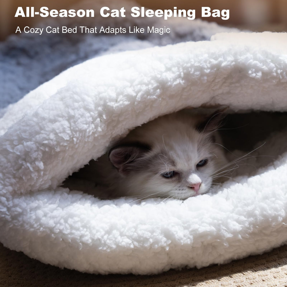 NODARKO Cat Sleeping Bag soft rounded edges—pawsafe design for rest.