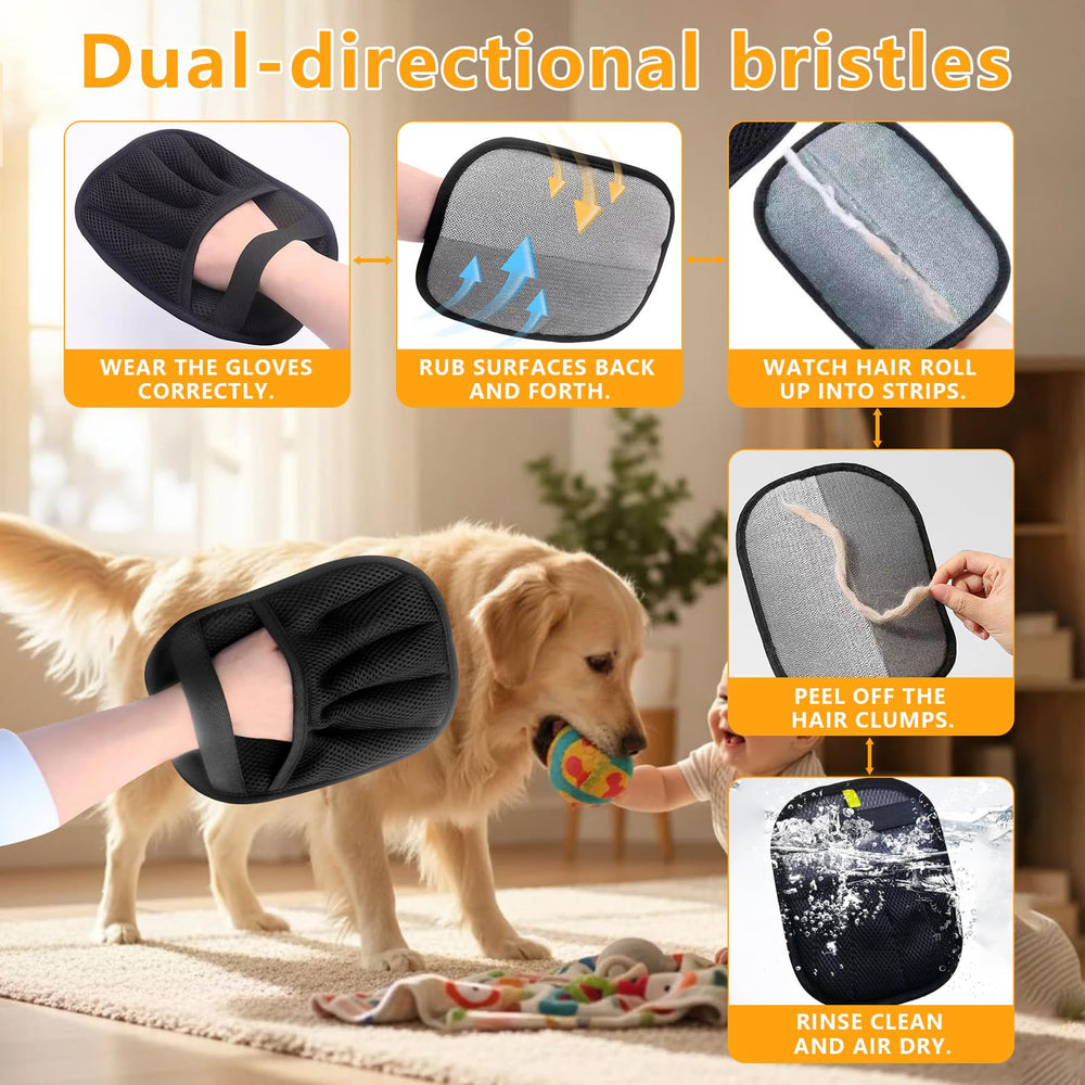 NOIMTTY five-finger design reaches corners and seams easily.
