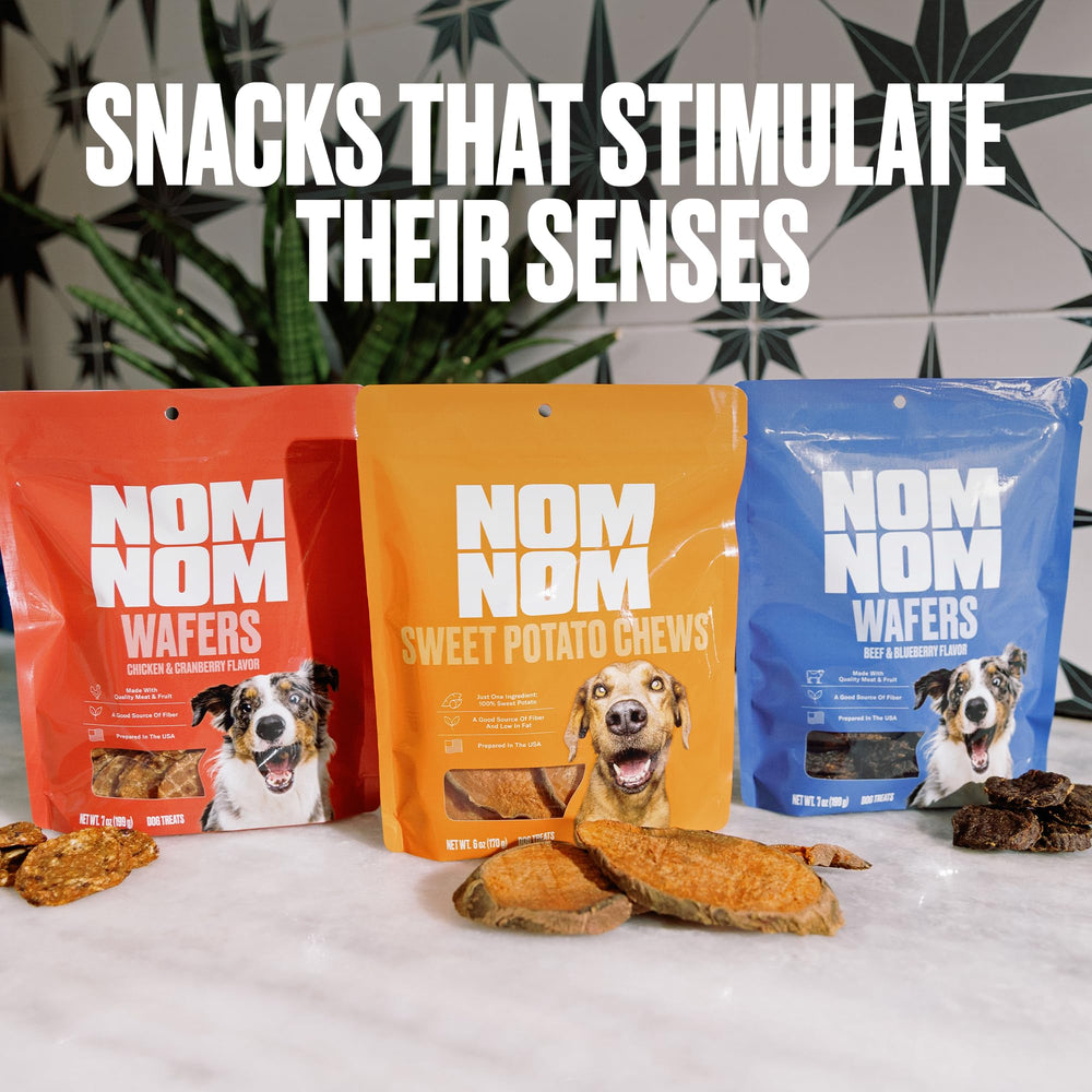 NOMNOMNOW Made in USA badge on packaging for quality-focused pet parents.