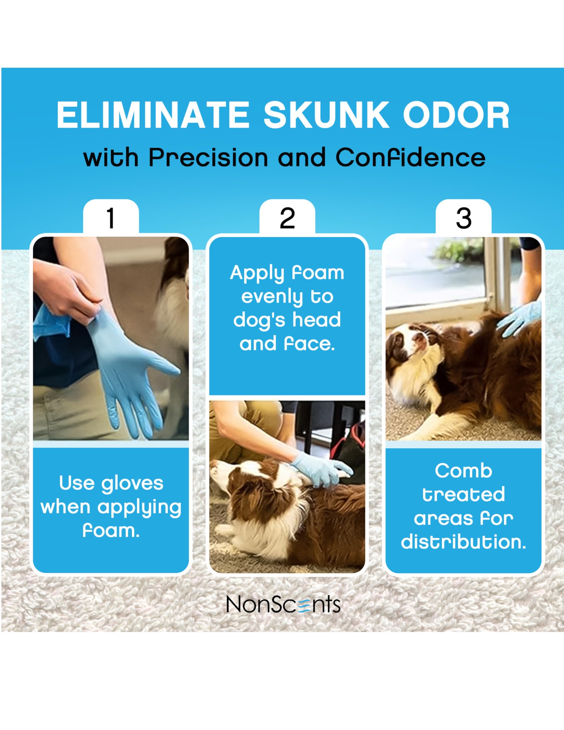 NonScents made-in-USA label signals quality and trusted odor-control.