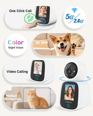 Noorio CL200 2K live video feed delivers clear home monitoring.