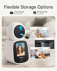 Noorio CL200 auto-tracking and color night vision keeps subjects in frame.