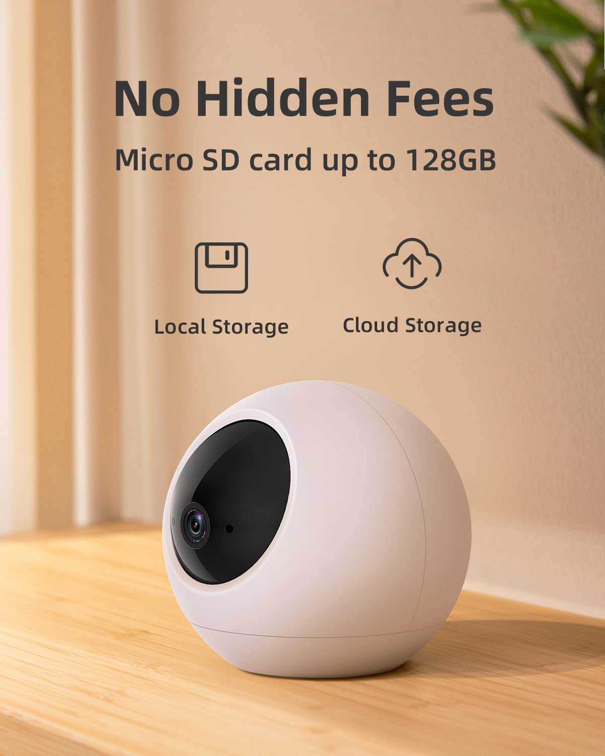 Noorio T110 pet camera focuses on dogs and cats, with clear day and night feed.