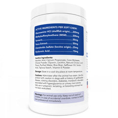 Nootie glucosamine dogs soft chews bacon cheese closeup for easy daily use.