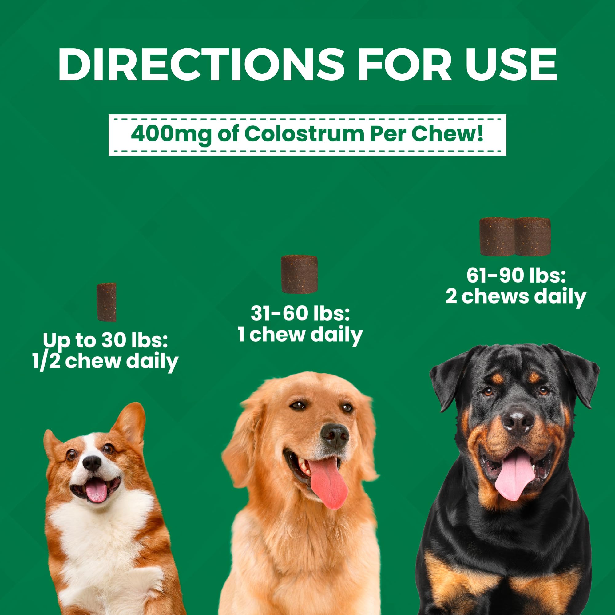 Dog enjoying a Progility chew indicating easy daily immune support