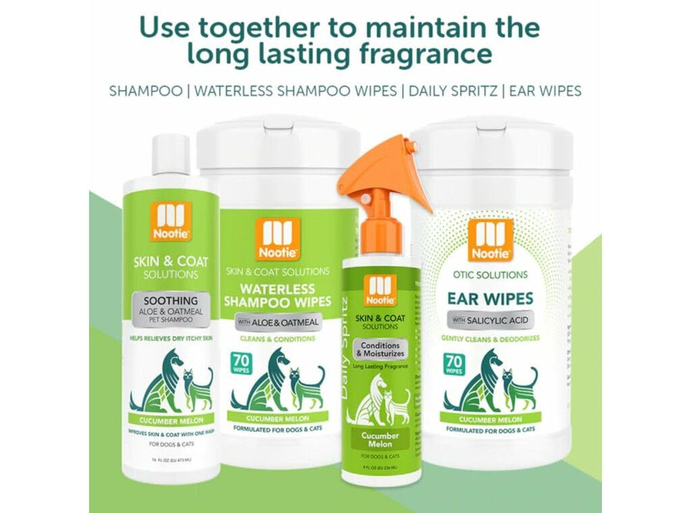 Nootie Waterless Shampoo Wipes are made in the USA for quality.