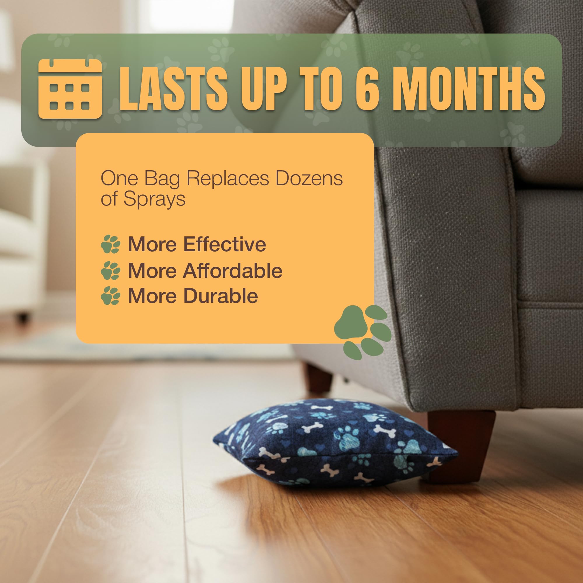 NOPEE long-lasting-protection-six-months product depiction shows extended deterrence for households.