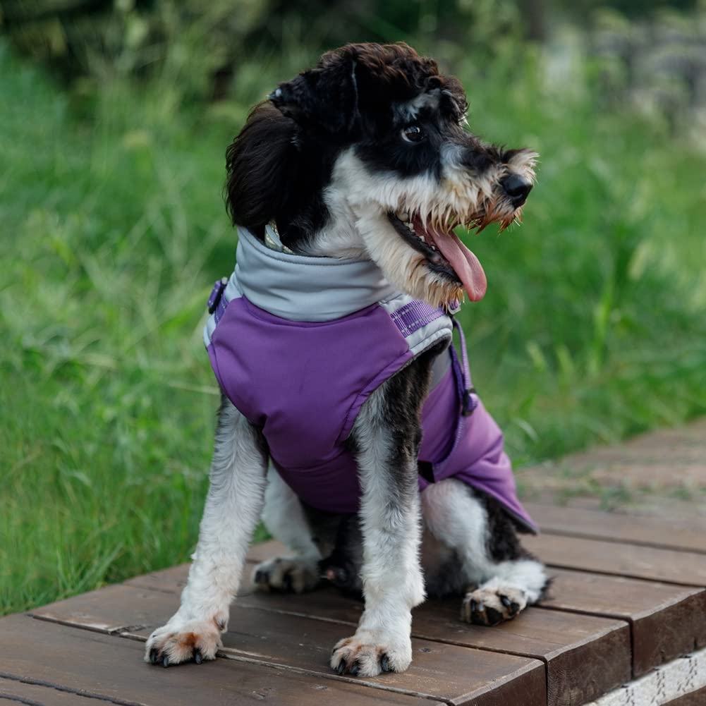 Norbi All-Weather Dog Coat reflective strip improves nighttime visibility for safer strolls