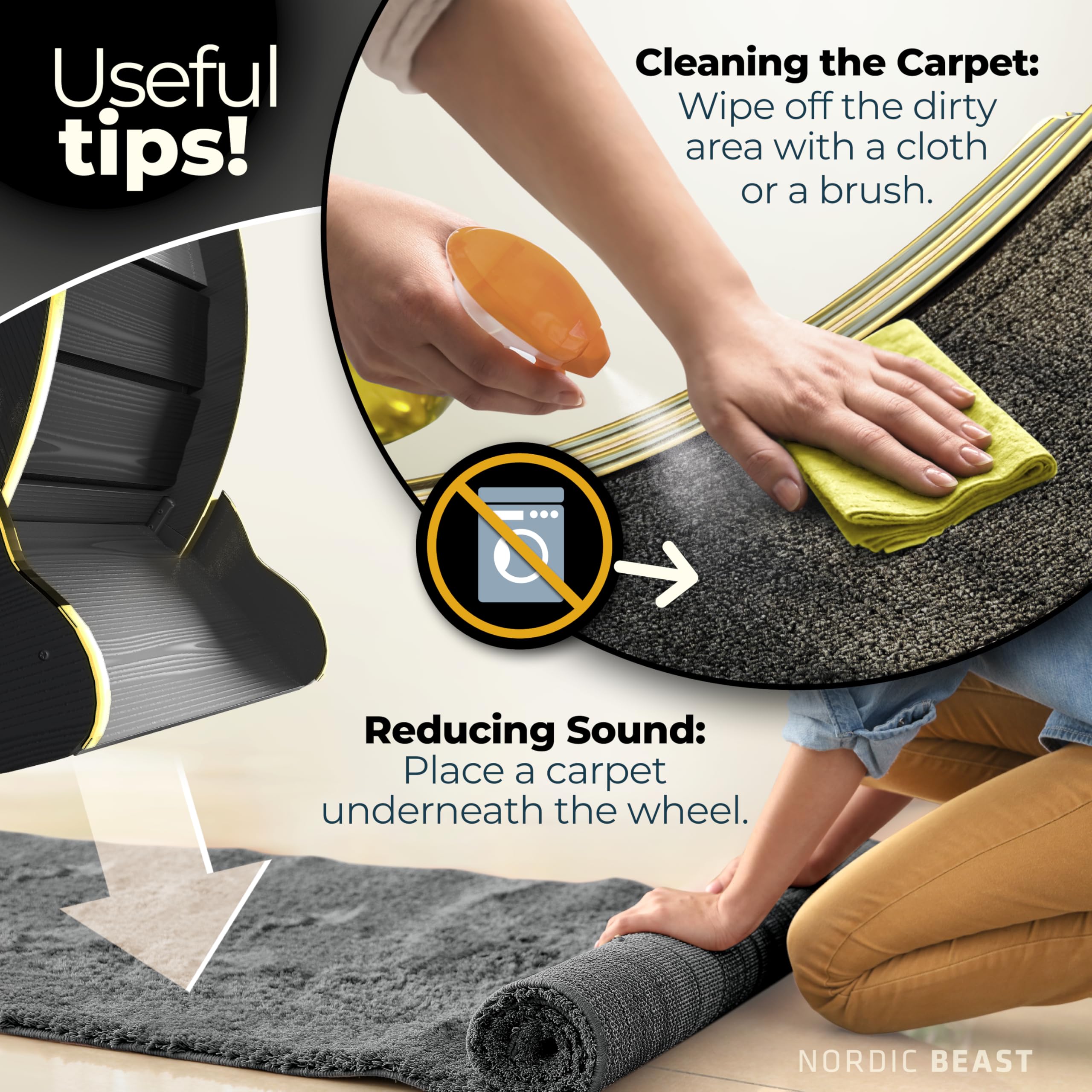 Nordic Beast Gold 1-year warranty provides dependable support.