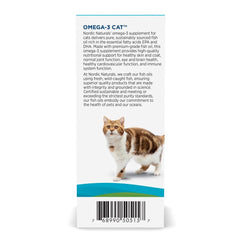 Nordic Naturals Omega-3 para gatos, uso diario, favorece piel y pelaje suaves.