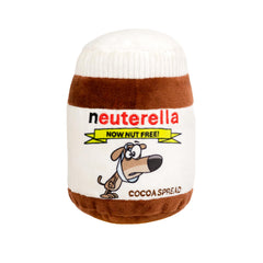 Nori May Neuterella dog toy with squeaker for interactive fetch.