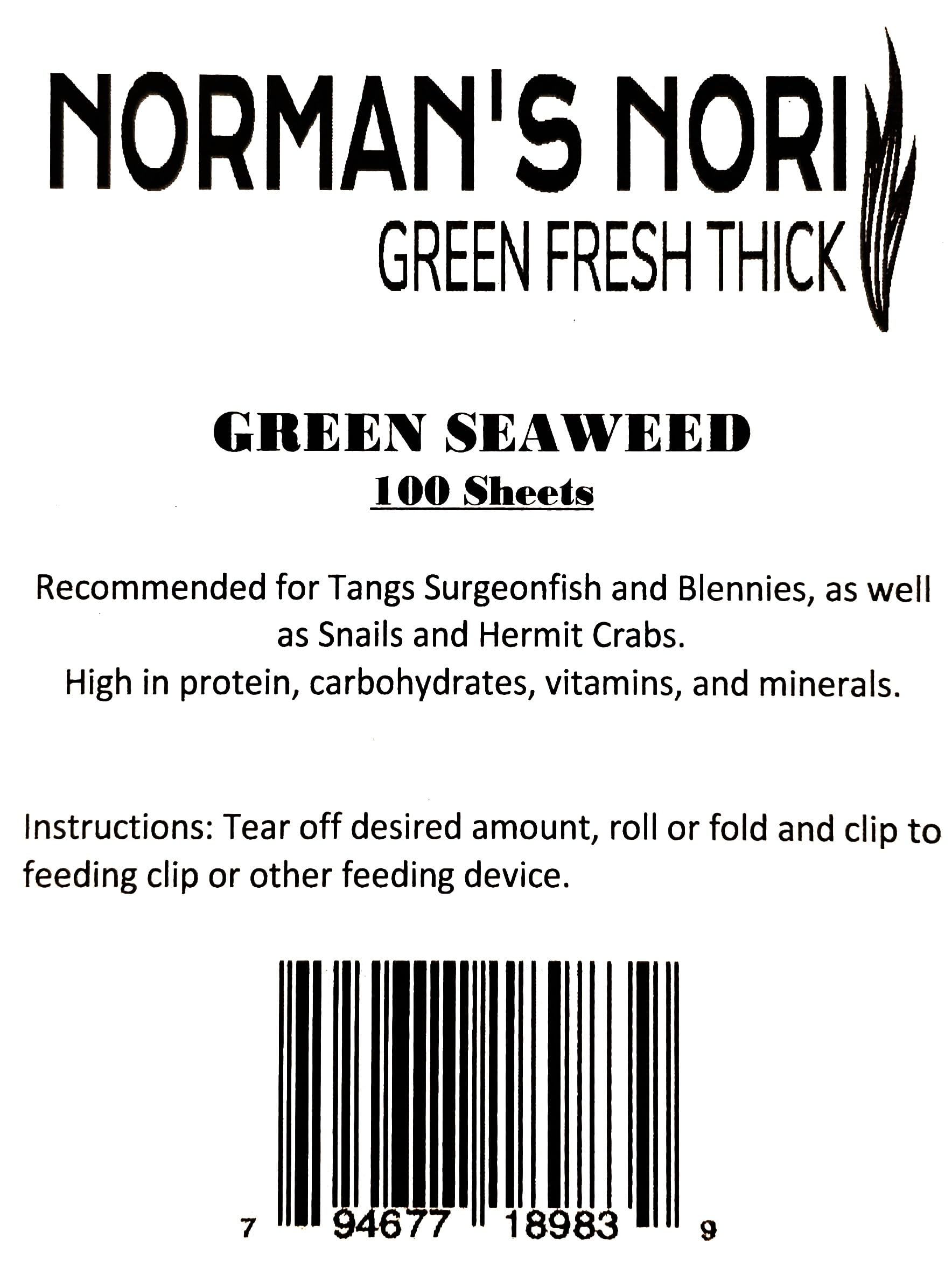Norman's Nori sustainability icon emphasizing responsible harvest and eco-friendly choice.