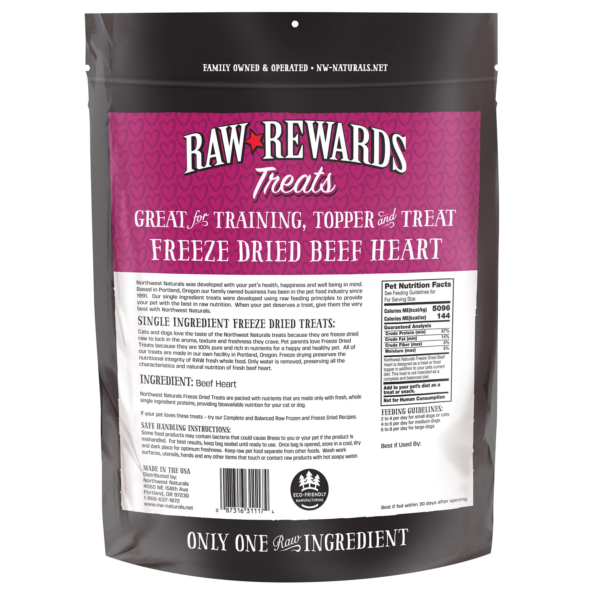Northwest Naturals Travel-friendly packaging suggests convenient on-the-go treats.