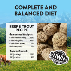 Northwest Naturals bite-sized nuggets served in a bowl illustrate convenient mealtime rewards