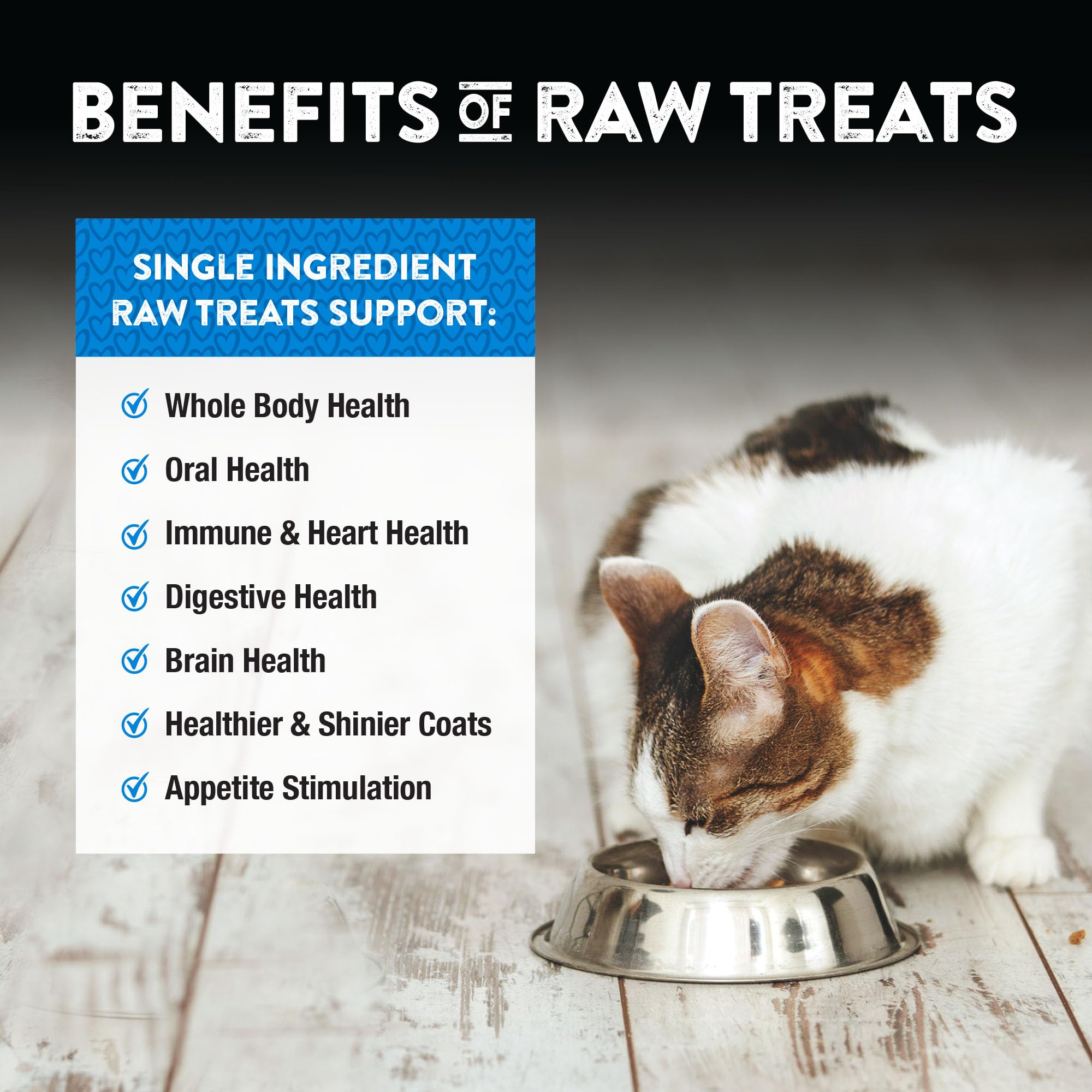 Northwest Naturals bite-sized pieces suit dogs and cats of all sizes.