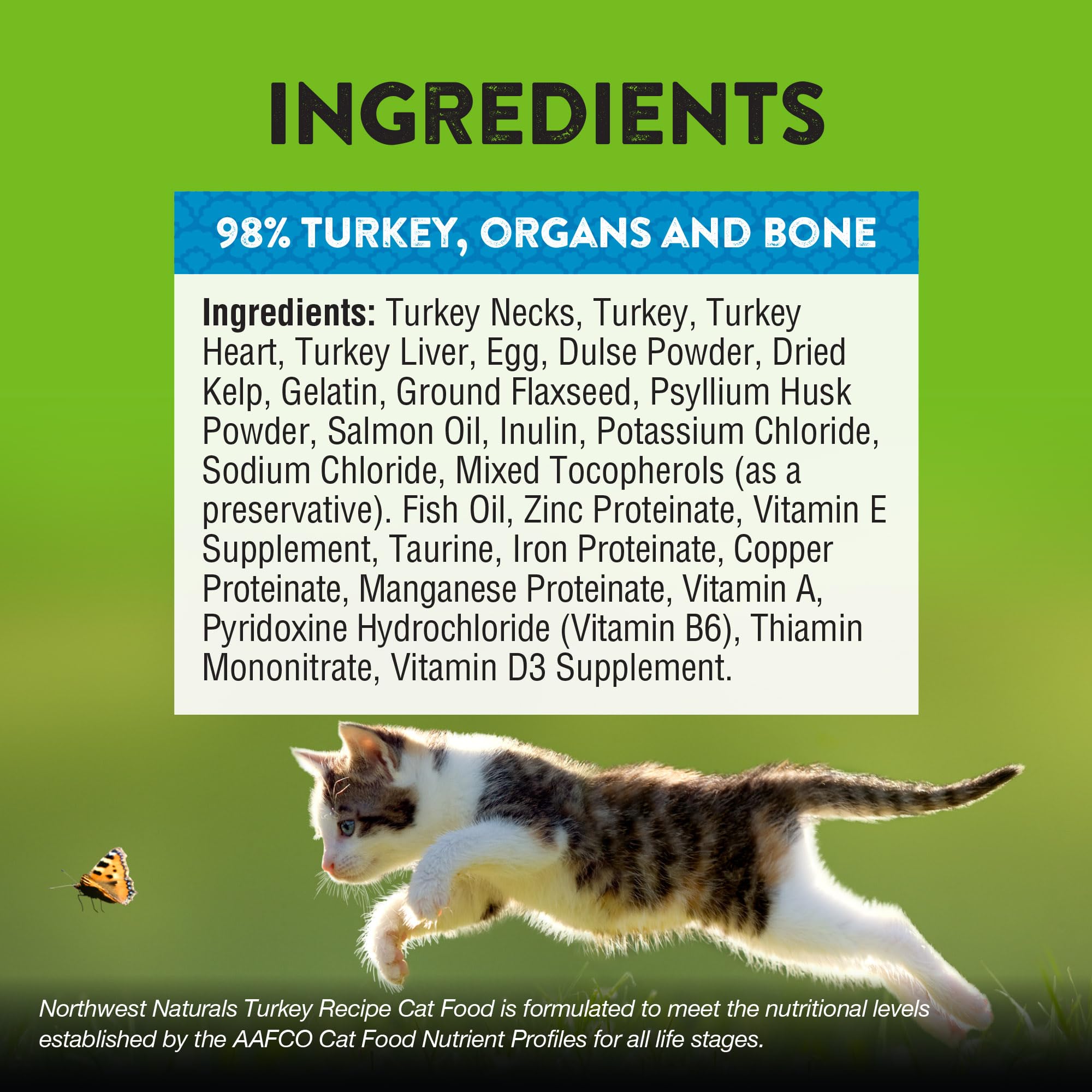 Northwest Naturals USA-made label—trusted safety from on-site USDA-inspected facilities.