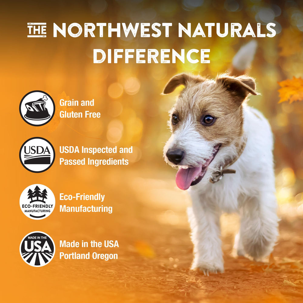 Northwest Naturals green-lipped mussels ingredient highlight signals natural nutrition for pets.