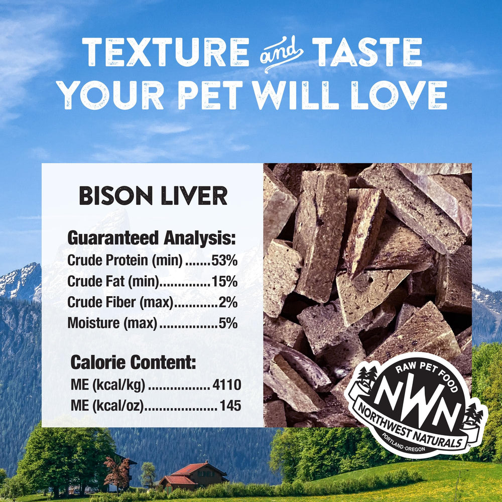 Northwest Naturals Raw Rewards in a bowl showing bite-sized pieces ideal for daily training.