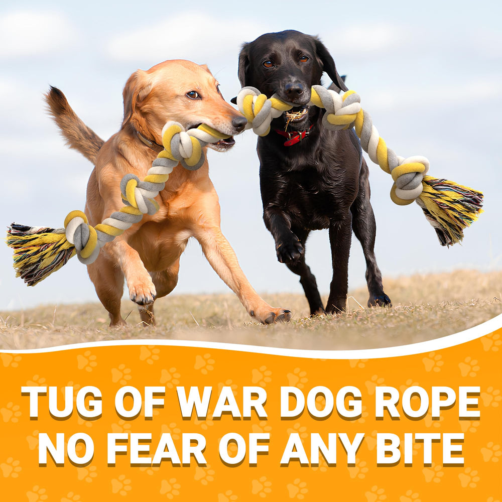 Norvy 40in dog rope toy easy to clean after play