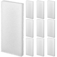 Nosiny filter foam pad for Fluval U2 close-up highlighting fine porosity for debris capture.