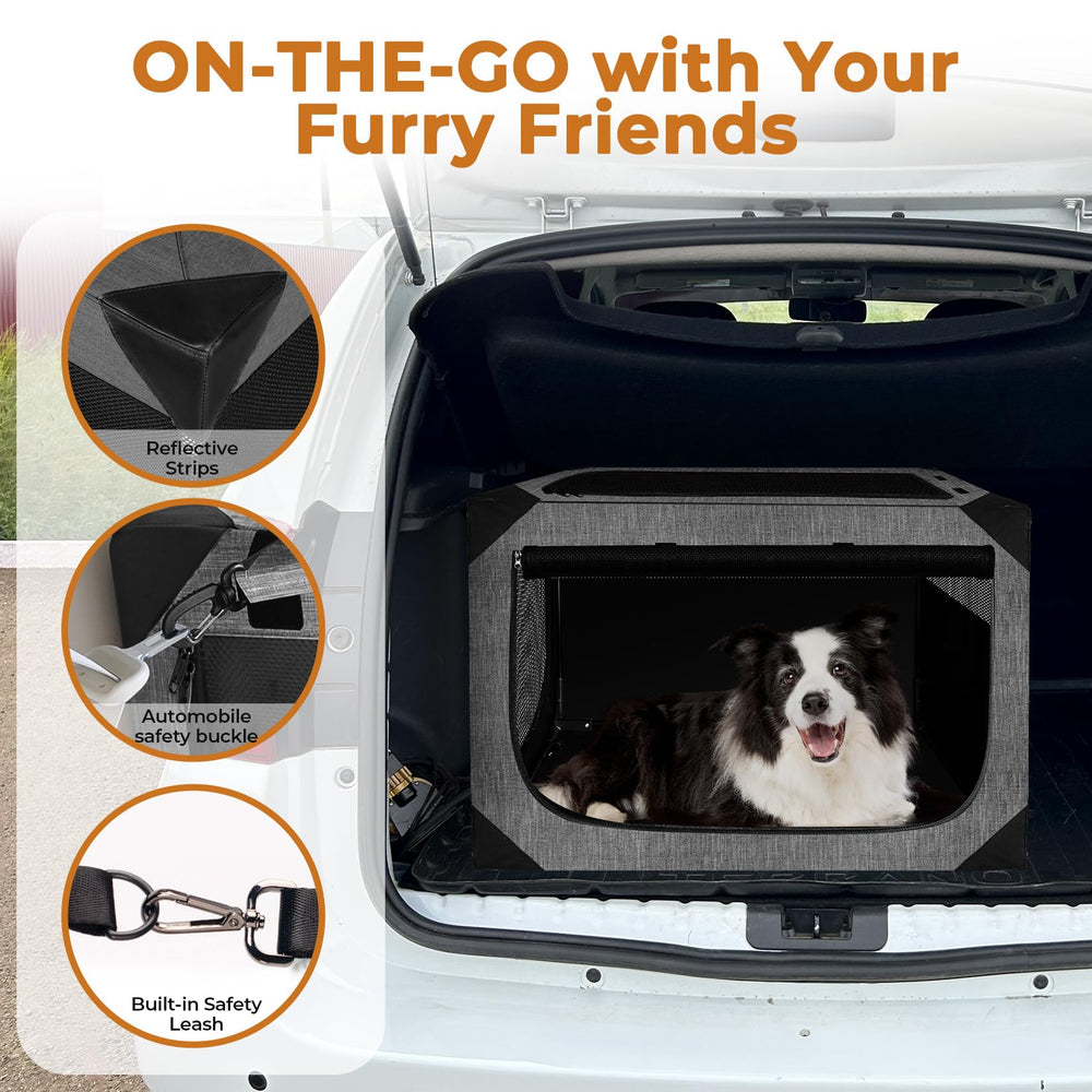 Nottia chew-proof fabric keeps large dogs comfortable and secure
