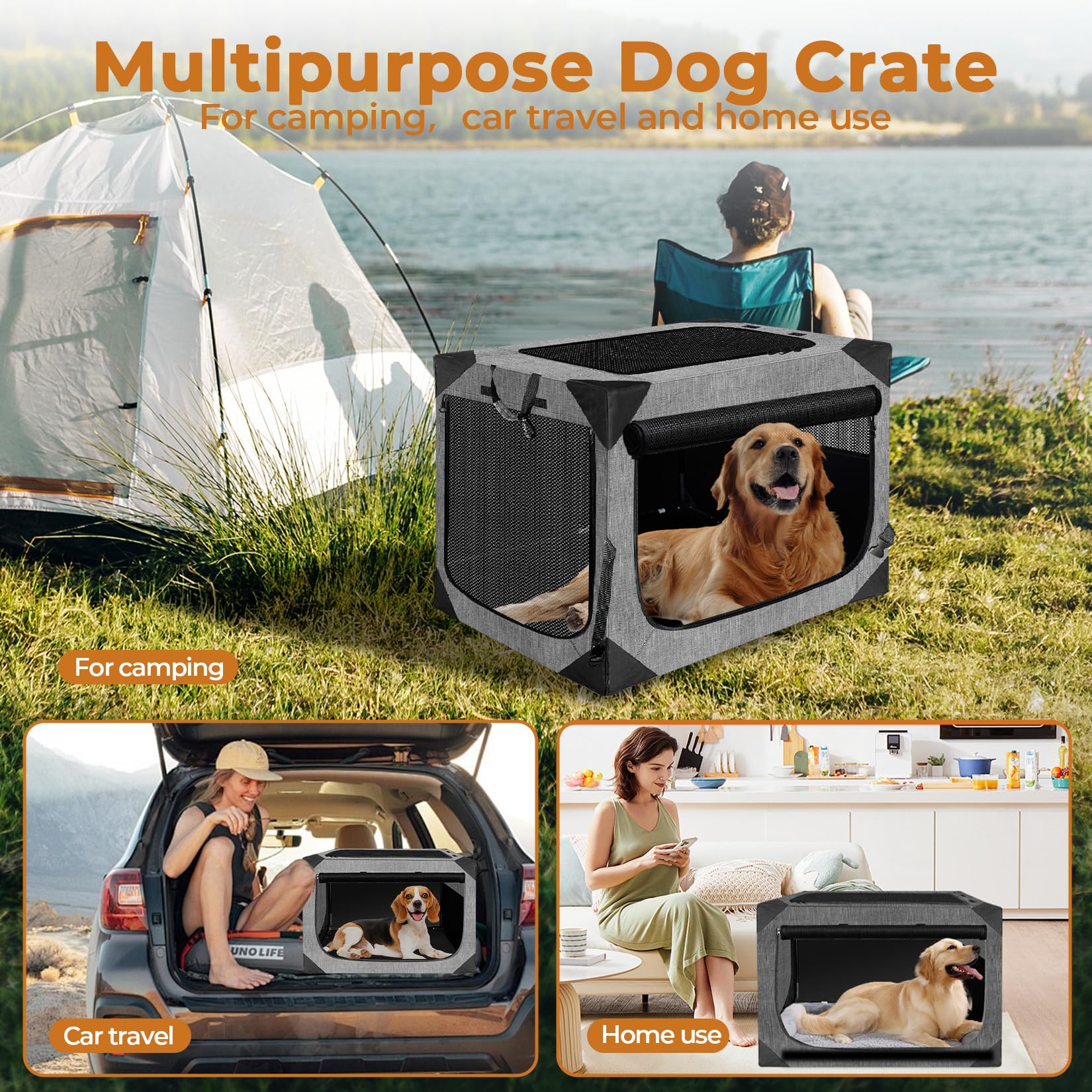 Nottia crate interior with 360 airflow breathable mesh