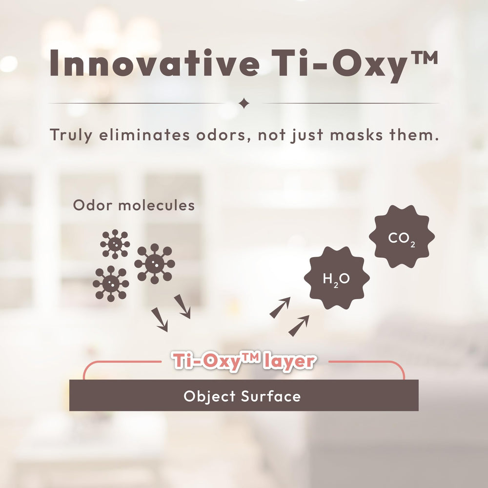 Nova-air fragrance-free formula demonstrates pet-safe, family-friendly design.