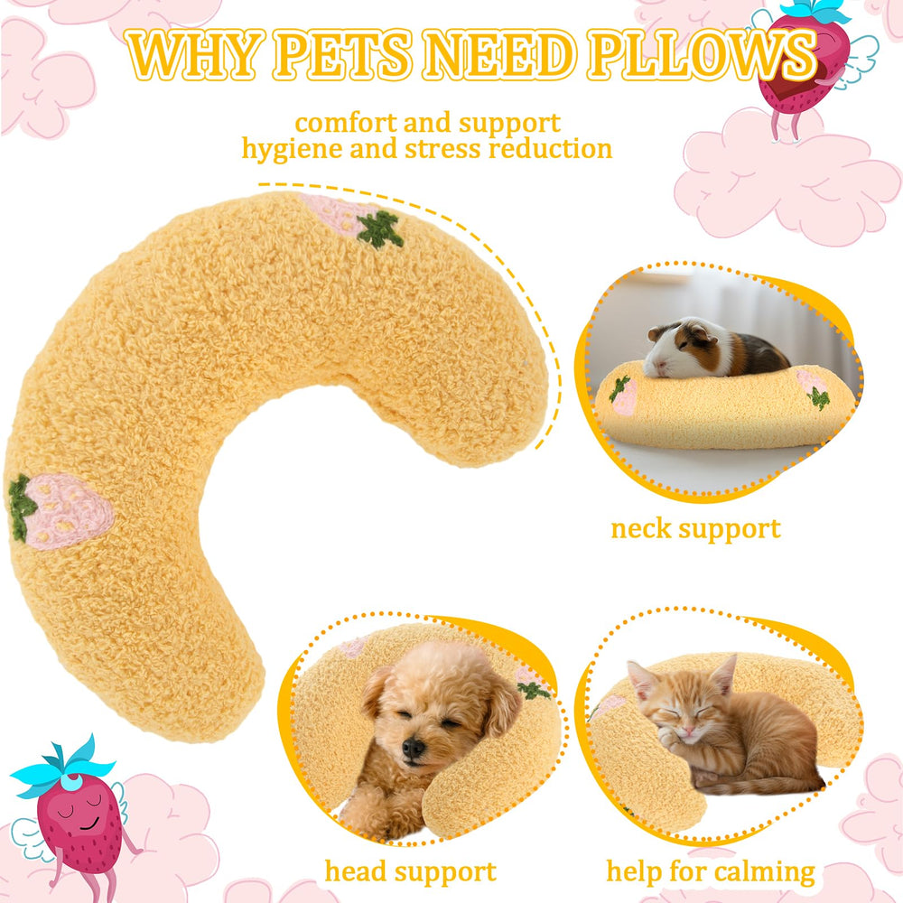Novabright cat calming pillow packaging image emphasizing two pillows and colors