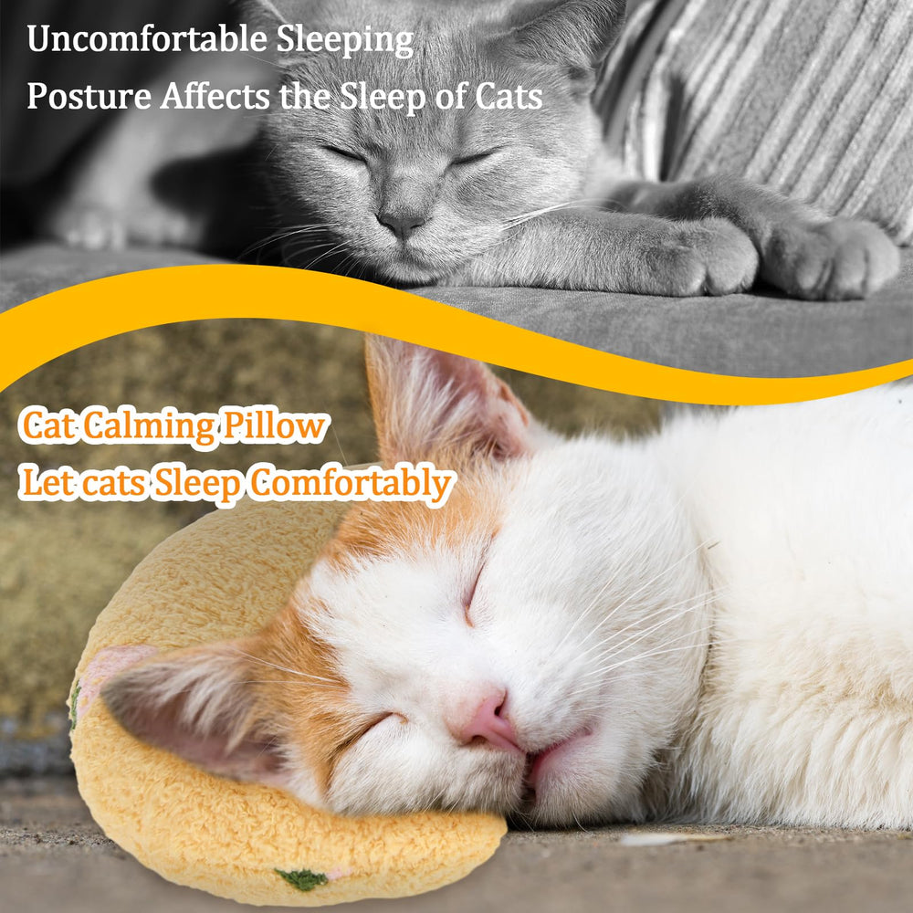 Novabright mini-pet pillow use-scene showing multi-pet setup for shared calm