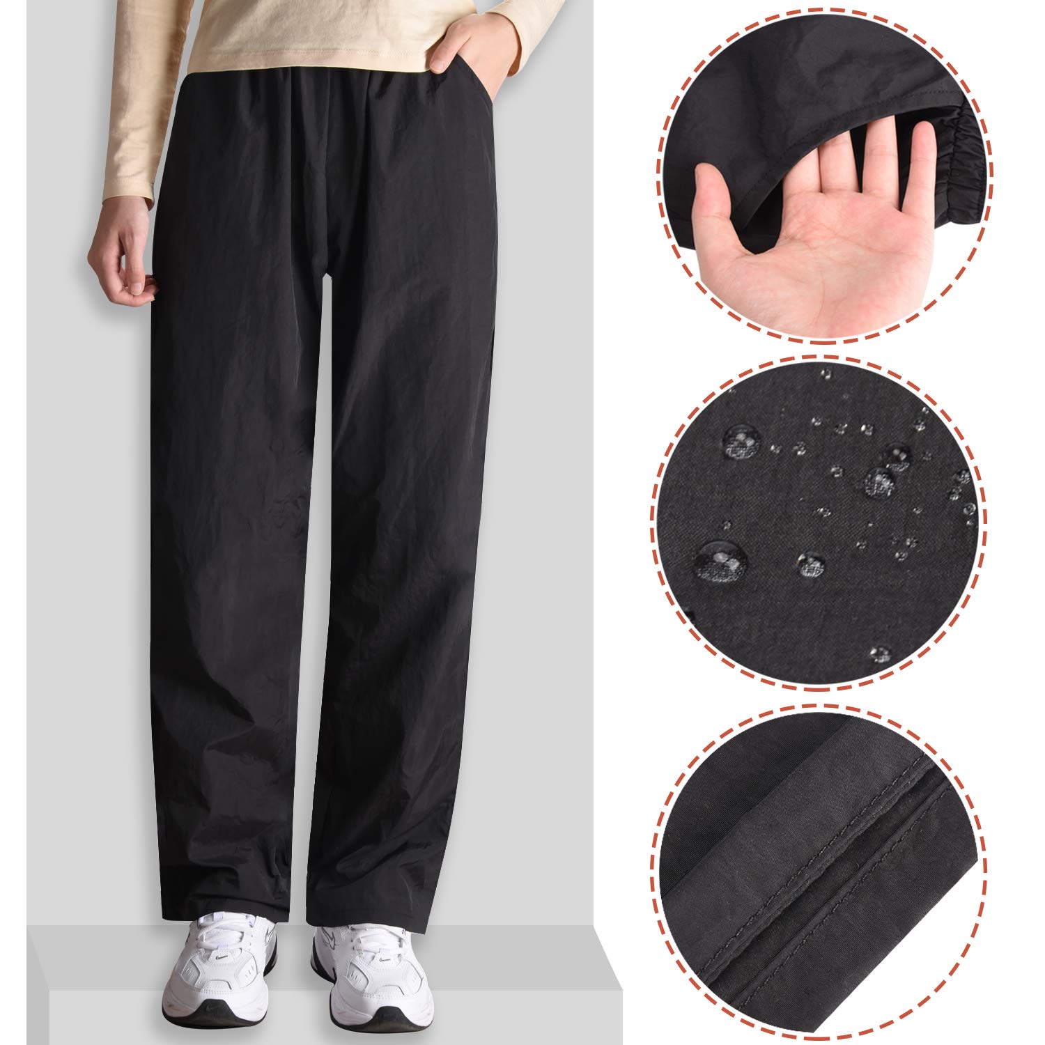 Noverlife grooming pants featuring anti-static fabric to reduce fur cling and improve movement.