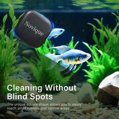 Novique double-sided cleaning pad cleans external dust and internal stains.