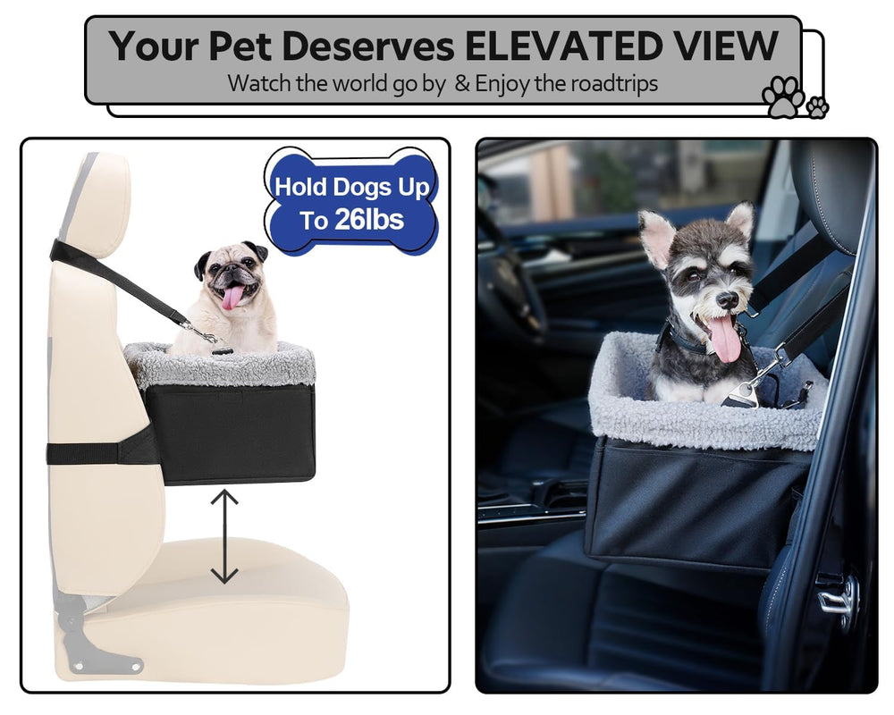 NOVOLAB Dog Car Seat double-layer Oxford fabric is waterproof and durable