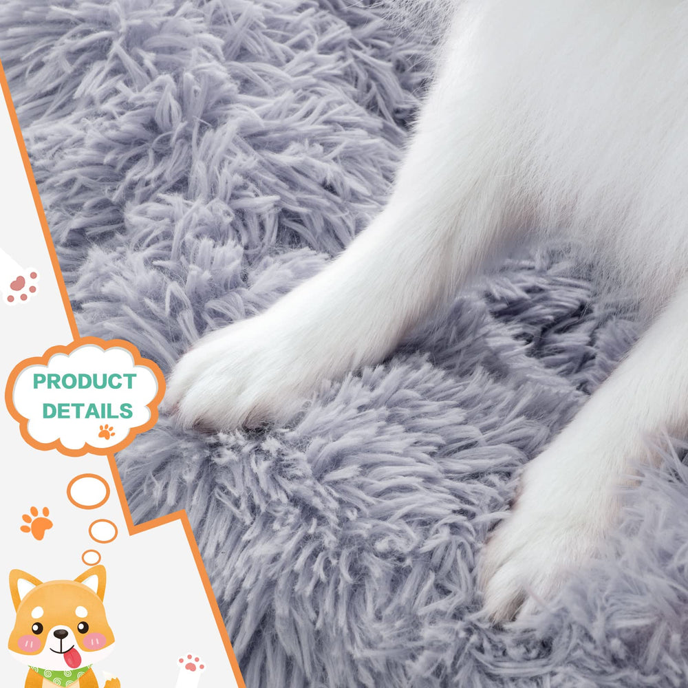 NOYAL Calming Donut Bed closed burrow demonstrates deep crevices for nesting and security.