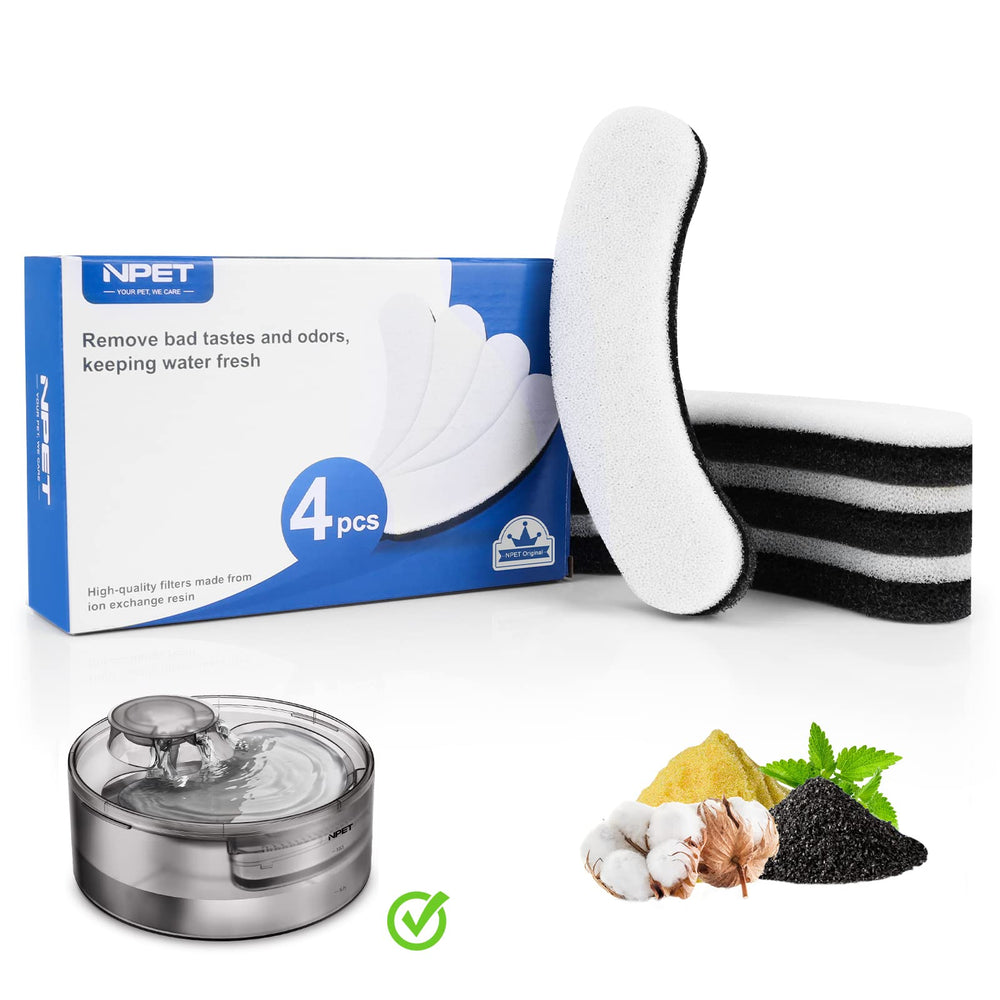 NPET DF10 large-capacity water fountain for multiple-pet households.