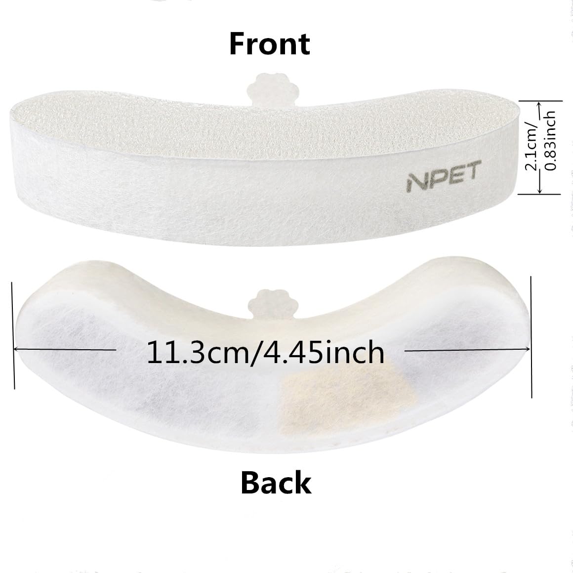 NPET five-stage filtration diagram highlights debris removal and odor control.