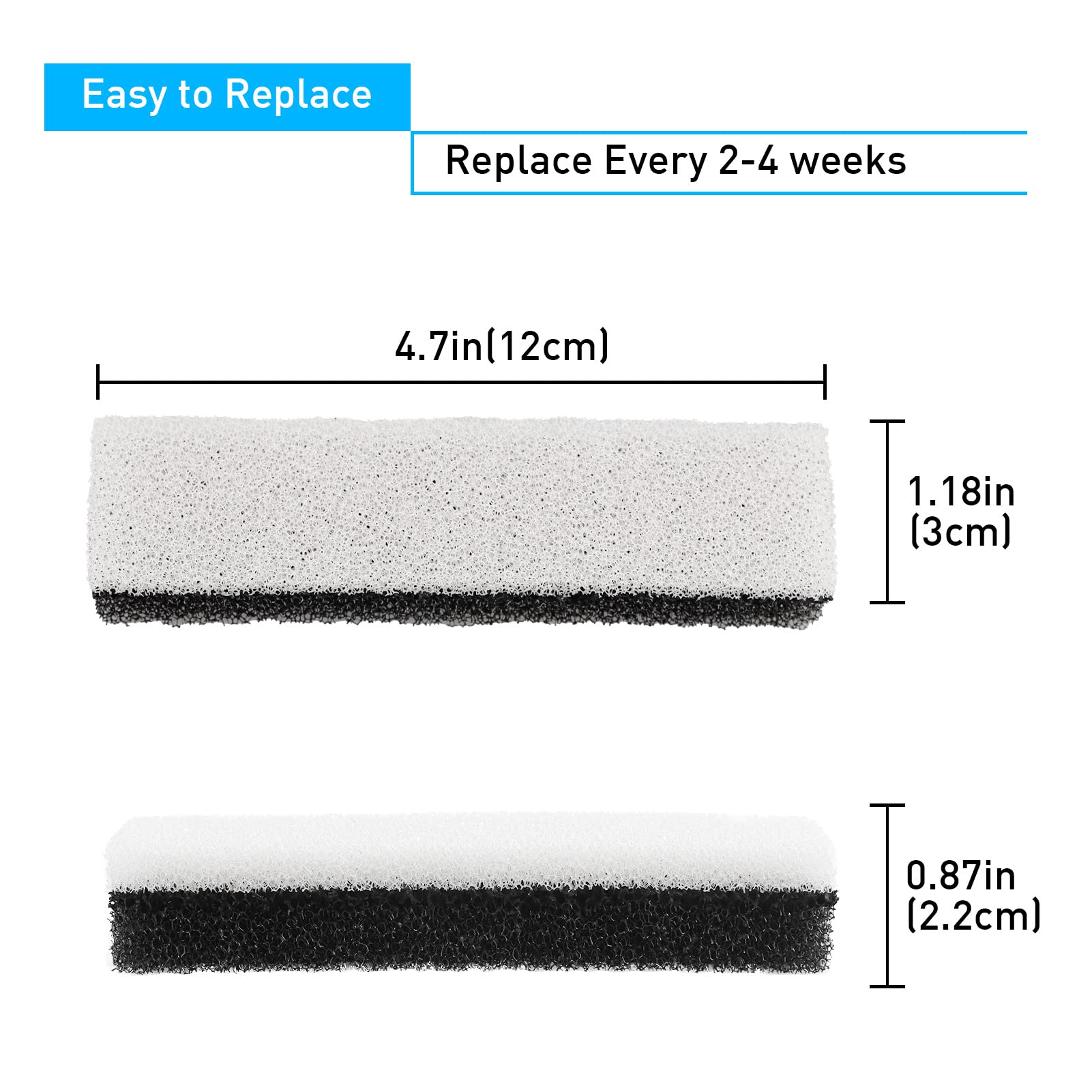NPET WF020TP activated-carbon detail; helps maintain water quality.
