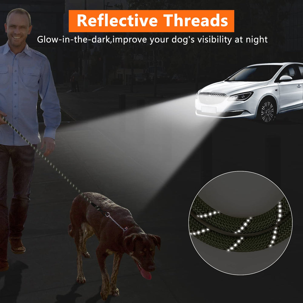 NTR heavy duty leash available in multiple diameters to fit small to large dogs.