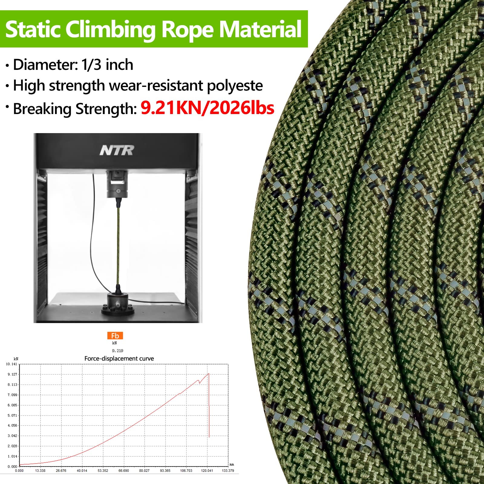 NTR heavy duty dog leash showcasing swivel feature for tangle-free leash management.