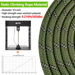 NTR heavy duty dog leash showcasing swivel feature for tangle-free leash management.