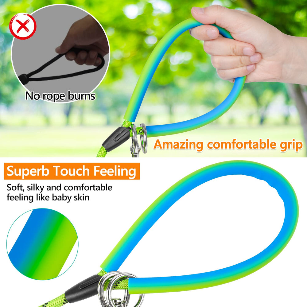 NTR nylon-rope dog leash shows high strength and durability for daily training