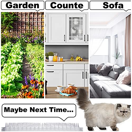 Nuanchu cat deterrent mats on window sill deter pets and birds.